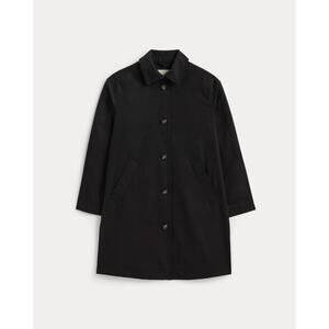 NWT Everlane The Mac Coat in Black size Small